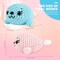 Crochet Kit for Beginners, Learn to Crochet, Include Easy Knitting Soft Yarn, Step-by-Step Video Tutorial, Hook, Holiday Birthday Gift for Adults (Pink Seal& Blue Seal)